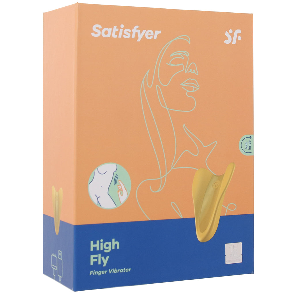 Satisfyer Satisfyer High Fly Finger Vibe in Yellow - Vibrators - HoneyHugs Canada (View 9)