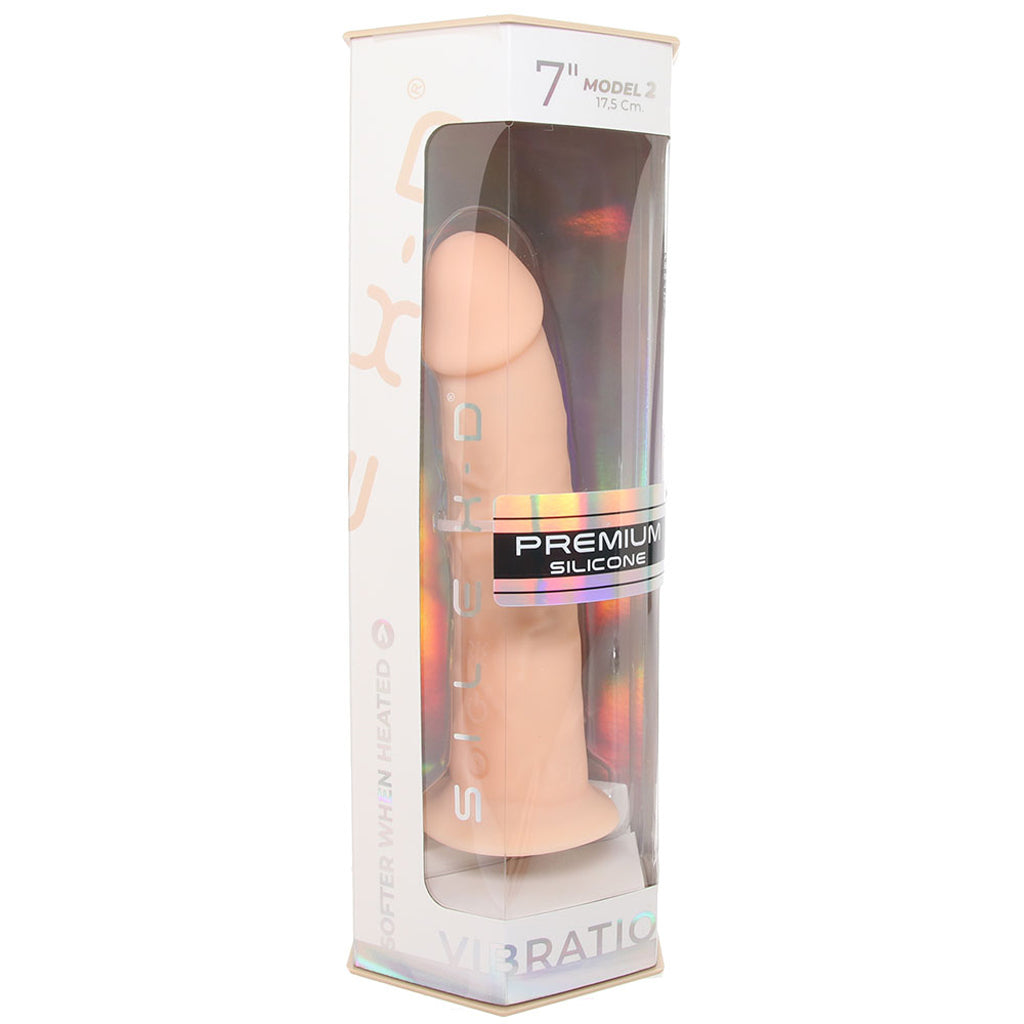 Doc Johnson SILEX-D The Original 7 Inch Model 2 Dildo Vibe in Vanilla - Vibrators - HoneyHugs Canada (View 6)