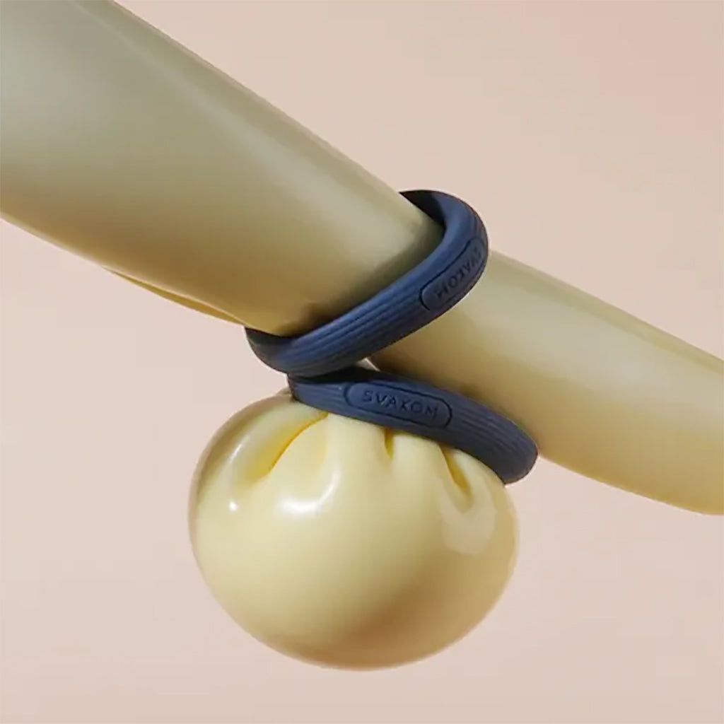TriOOO Silicone Cock Ring Set