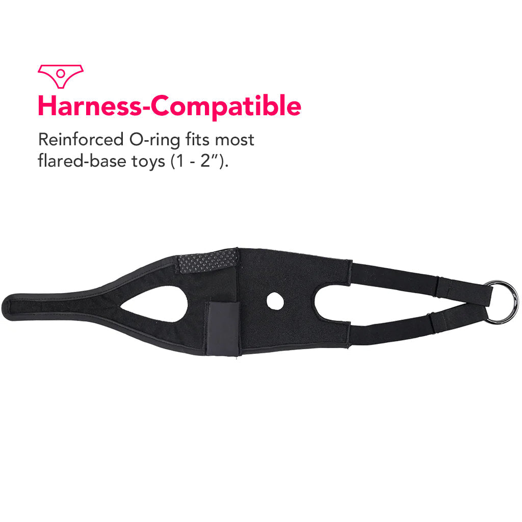 Pivot Forced-O Thigh Strap: Luxurious Hands-Free Pleasure & Versatile Strap-On Play