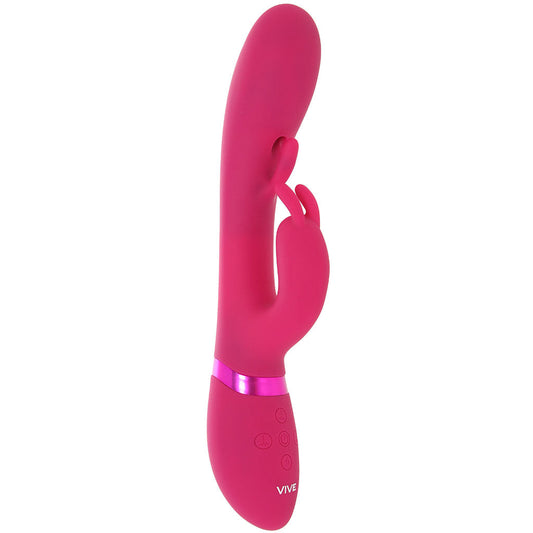 Vive Tama Pink Rabbit Vibrator: Triple Action G-Spot & Clitoral Bliss
