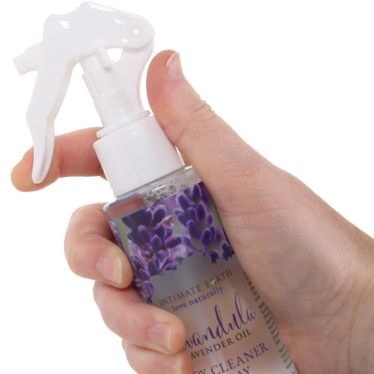 Intimate Earth Lavendula Lavender Oil Spray Toy Cleaner in 4.2oz/125ml - Vibrators - HoneyHugs Canada (View 2)