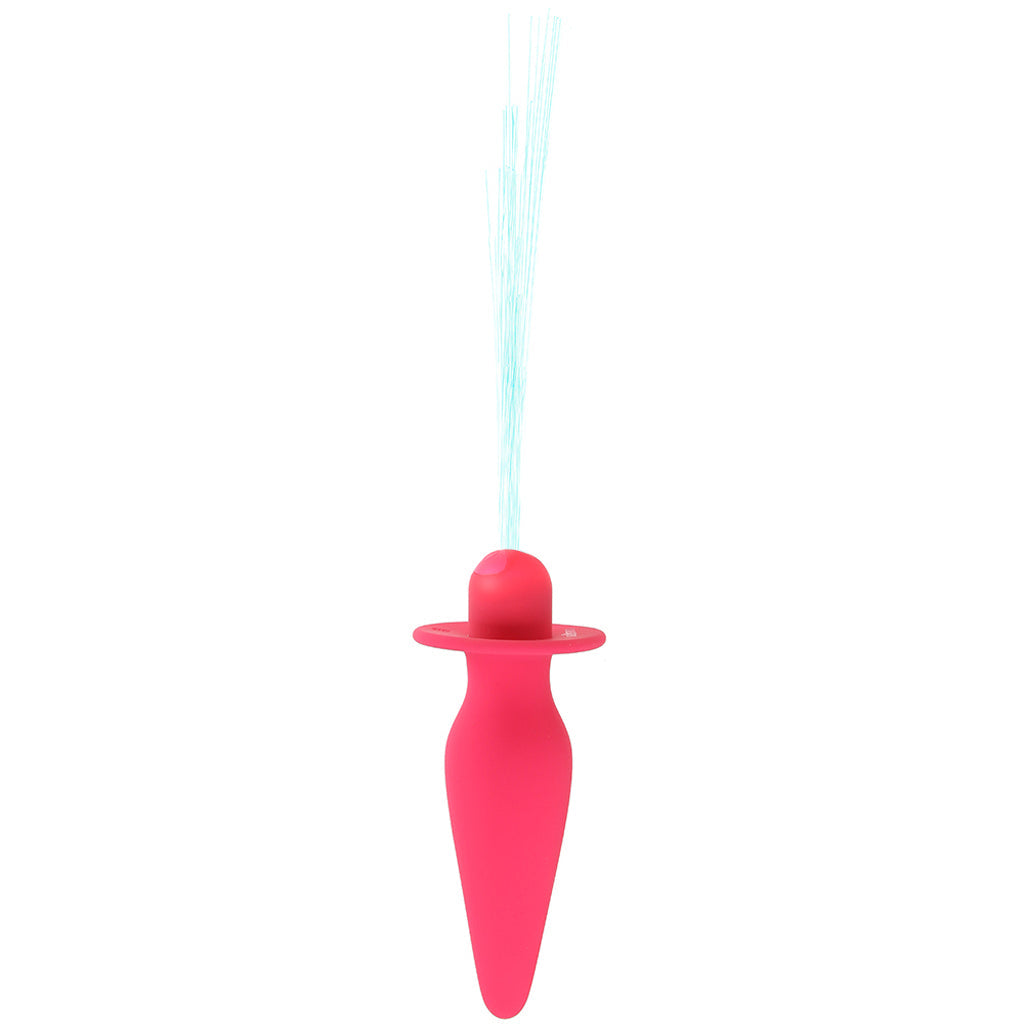 CalExotics Southern Lights Vibrating Butt Plug in Pink - Vibrators - HoneyHugs Canada