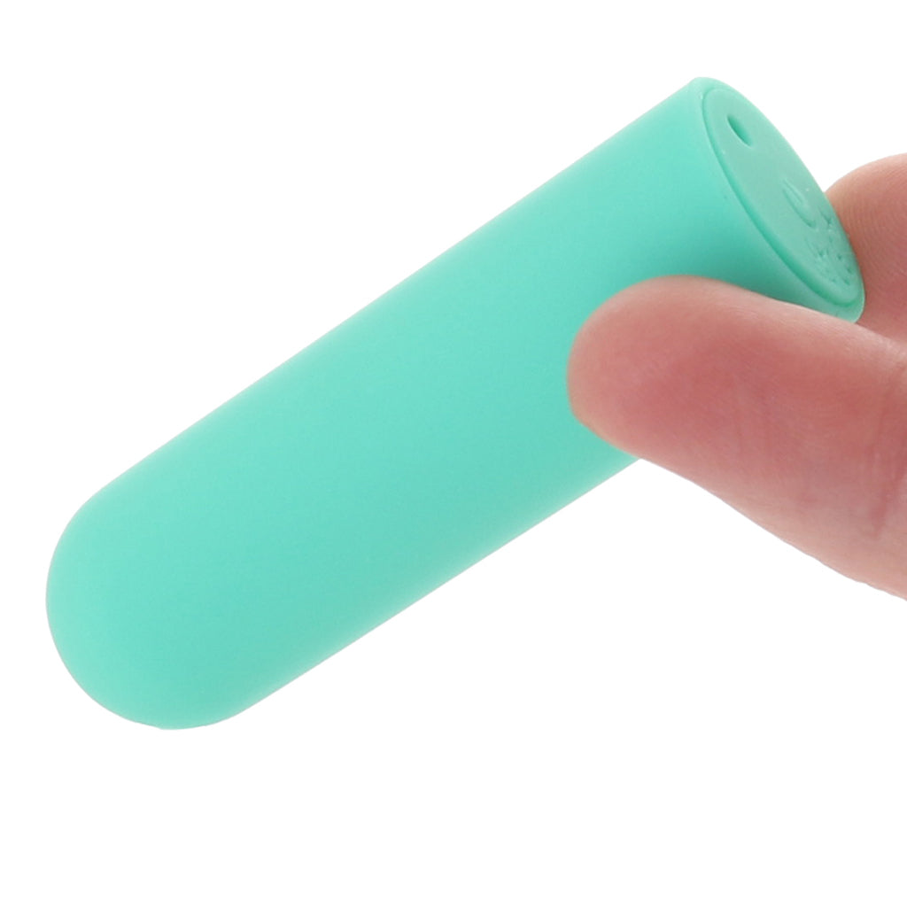 CalExotics Turbo Buzz Rounded Mini Bullet Vibe in Green - Vibrators - HoneyHugs Canada (View 4)