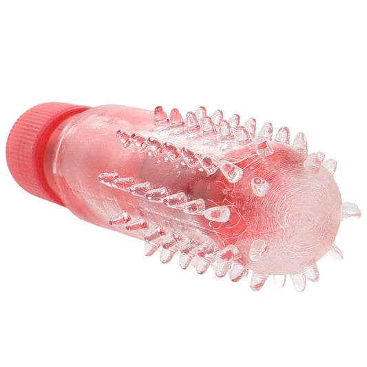 Travel Blaster Textured Bullet Vibe in Red