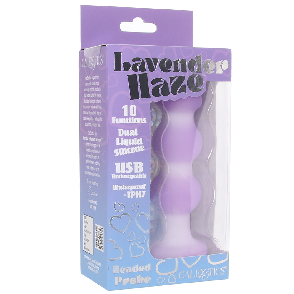 CalExotics Lavender Haze Beaded Probe Vibe - Vibrators - HoneyHugs Canada (View 6)