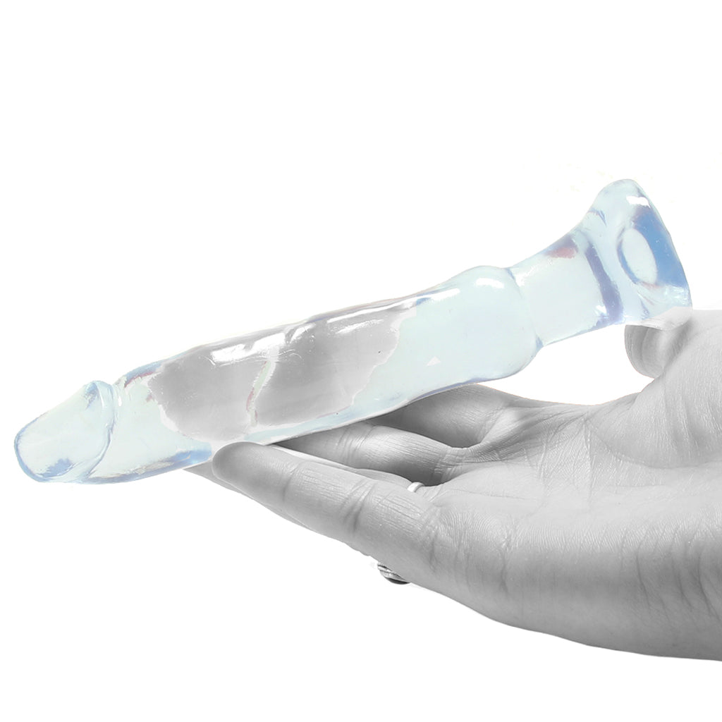 Crystal Jellies Anal Starter Dildo in Clear