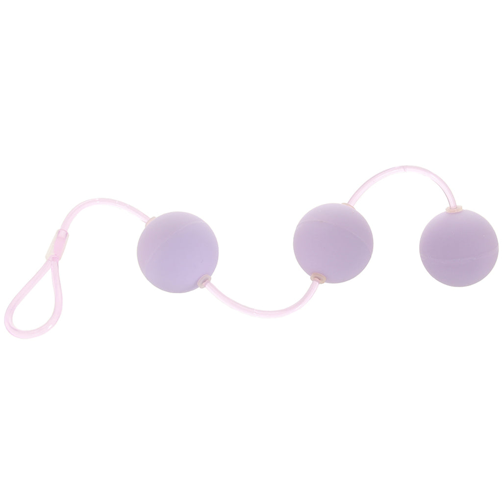 First Time Triple Love Balls in Purple