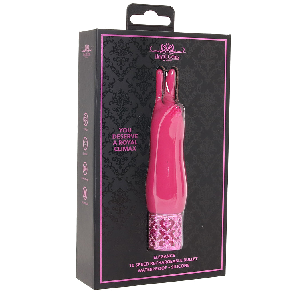 Shots Toys Royal Gems Elegance Bullet Vibe in Pink - Vibrators - HoneyHugs Canada (View 9)