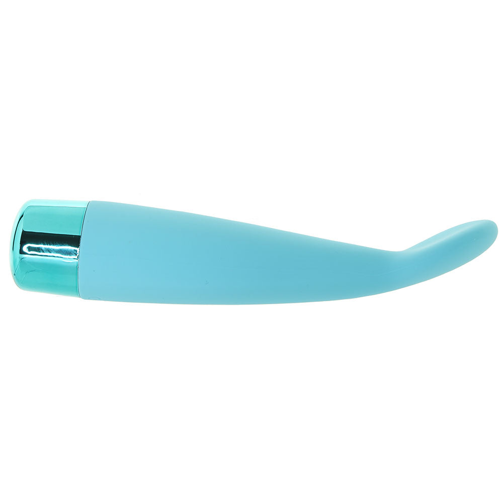 CalExotics Eden Silicone Scoop Vibe in Teal - Vibrators - HoneyHugs Canada (View 3)