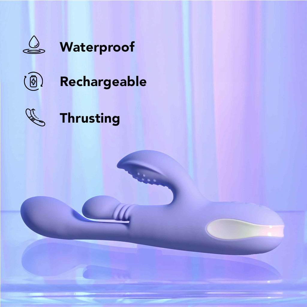 Playboy Playboy Nubbin Rubbin Rabbit Vibe - Vibrators - HoneyHugs Canada (View 8)