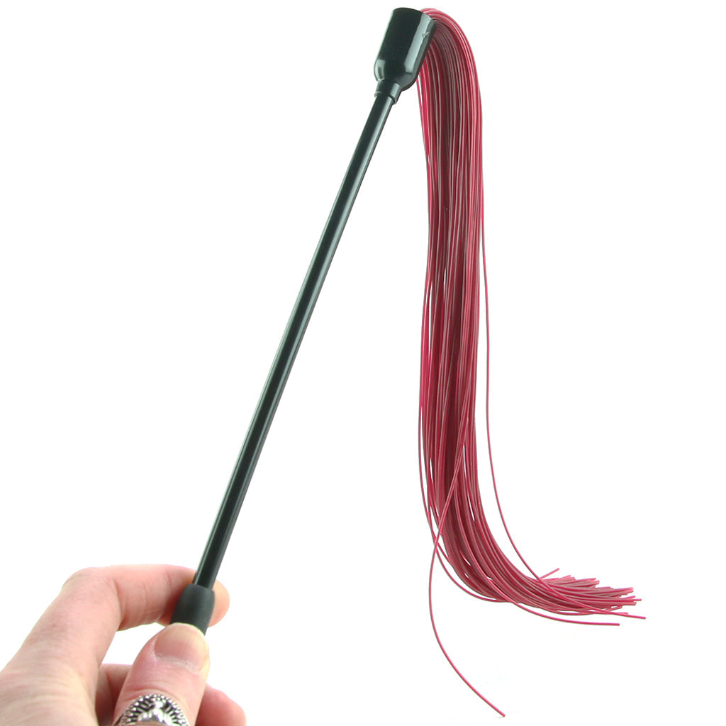 Sex & Mischief Enchanted Feather Tickler | Dual-Sided Silicone Flogger for Exquisite Play