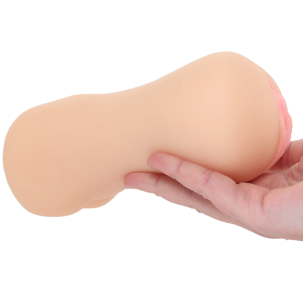 CalExotics Stroke It Dual Pussy & Ass Stroker in Ivory - Male Masturbators - HoneyHugs Canada (View 4)