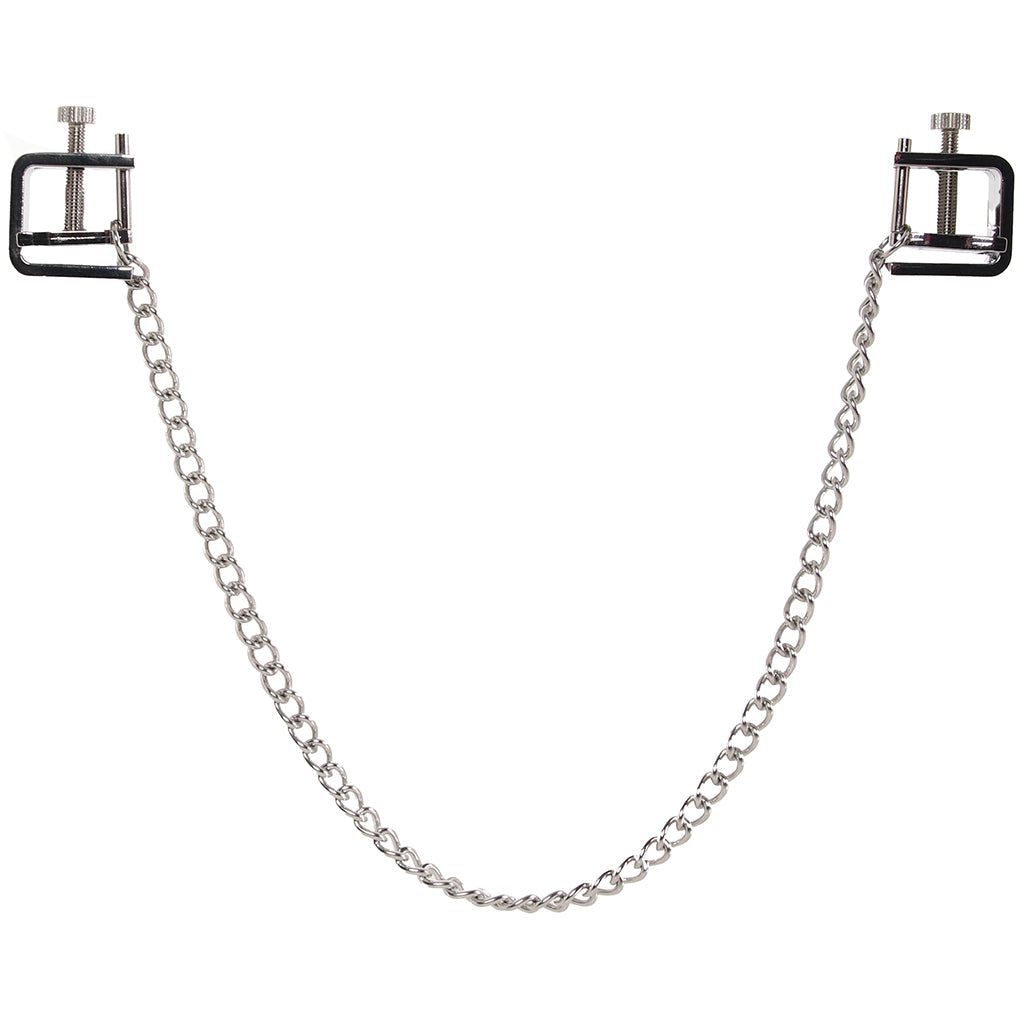 Master Series Pressure Vice: Adjustable Metal Nipple Clamps for Exquisite Intensity