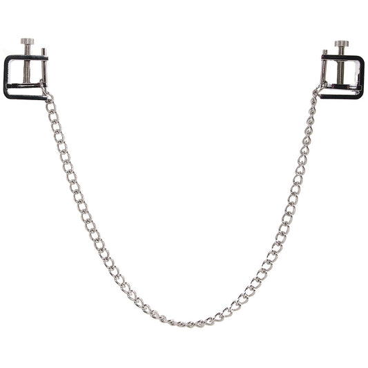 Master Series Pressure Vice: Adjustable Metal Nipple Clamps for Exquisite Intensity