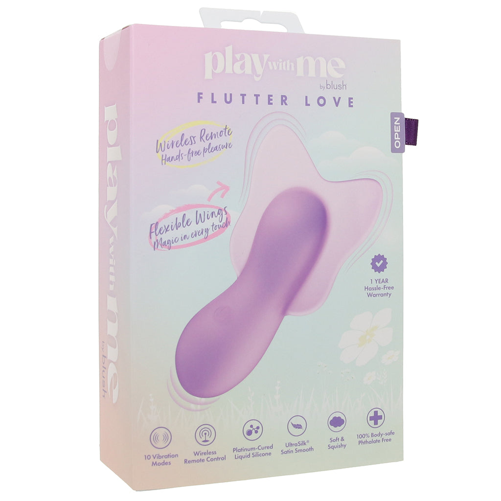 Play with me Play with Me Flutter Love Clitoral Vibe with Remote - Vibrators - HoneyHugs Canada (View 9)