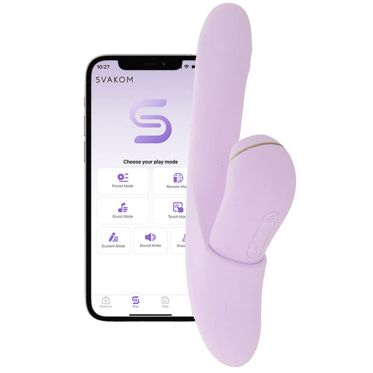 DuoGlow Thrusting Beaded Vibe with Pulsing Stimulator