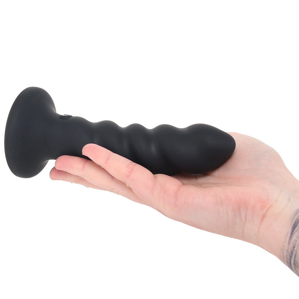 CalExotics Onyxxx Vibrating Rippled Probe - Vibrators - HoneyHugs Canada (View 4)