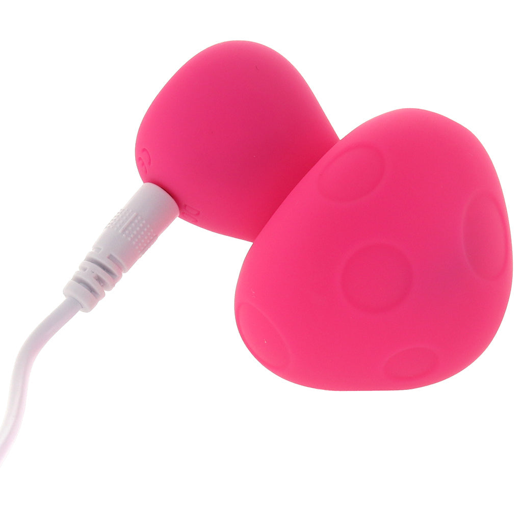 Doc Johnson Mochi Silicone Mushroom Mini Vibe in Pink - Vibrators - HoneyHugs Canada (View 7)