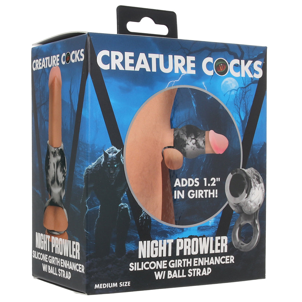 Creature Cocks Night Prowler: Premium Silicone Girth Enhancer for Intense Pleasure