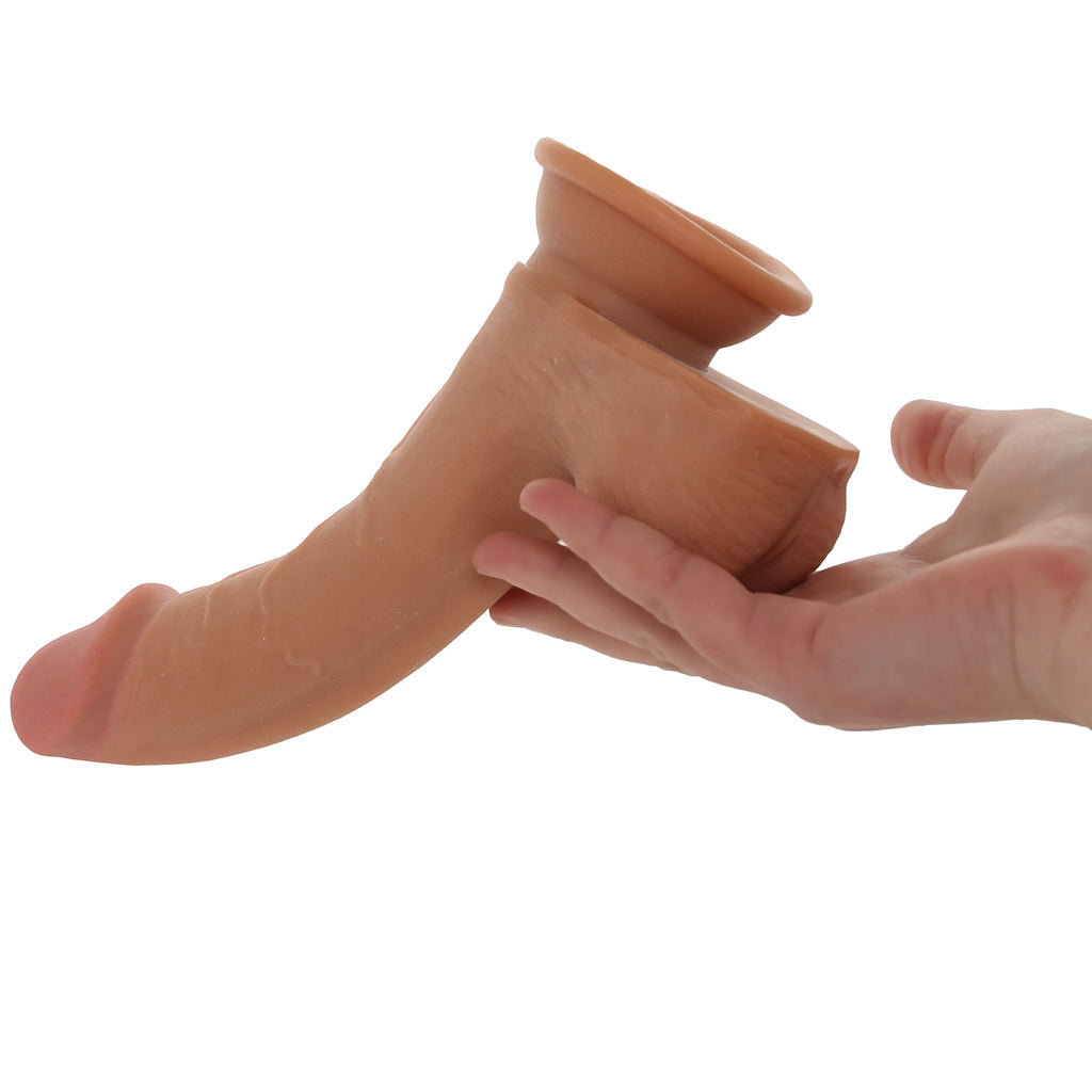 Jock Hard-Core 7.5 Inch Triple Density Dildo in Tan