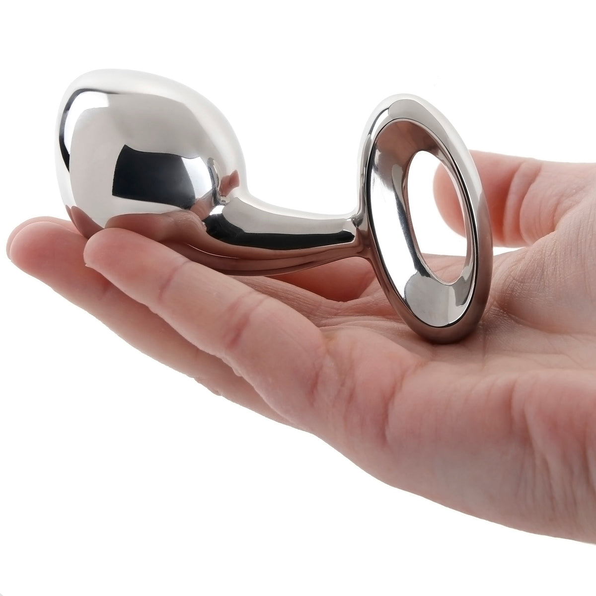 Stainless Steel Anal Plug in Large
