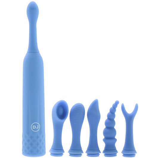 iVibe iVibe Select iQuiver 7 Piece Set in Periwinkle Blue - Vibrators - HoneyHugs Canada