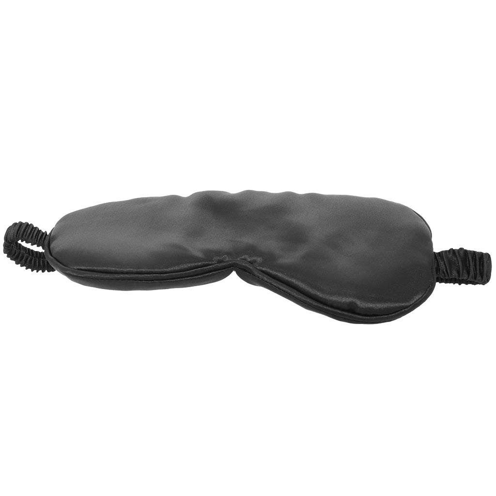 Ouch! Black Satin Blindfold: Silken Sensory Escape & Intimate Play