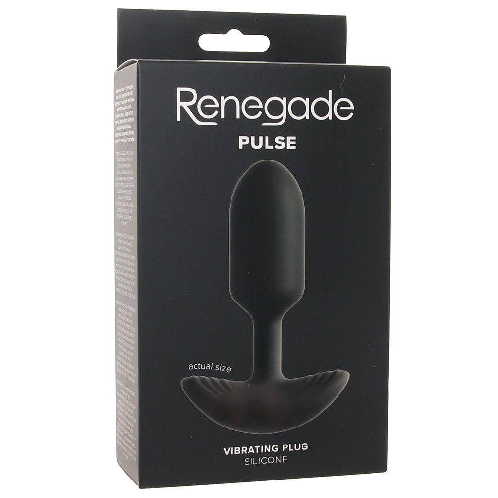Renegade Series Renegade Pulse Vibrating Butt Plug - Vibrators - HoneyHugs Canada (View 9)