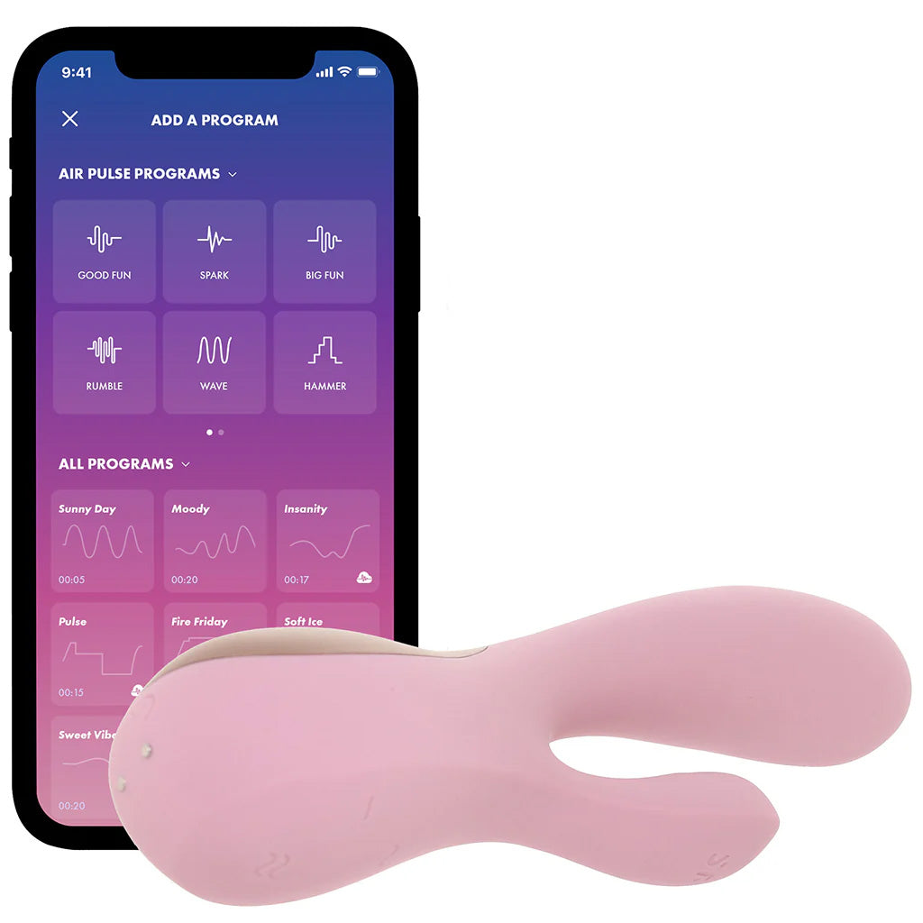 Satisfyer Mono Flex Vibe in Mauve
