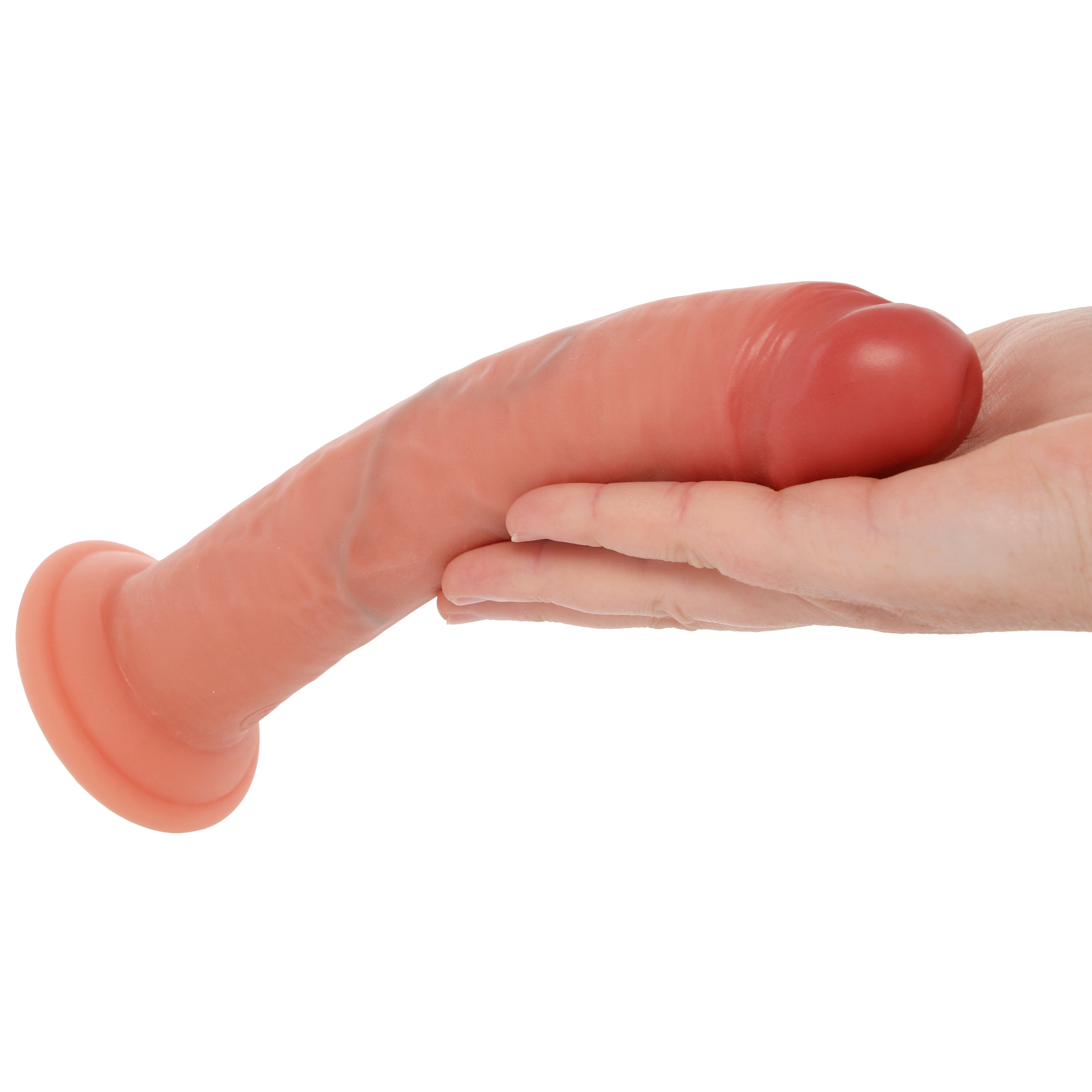 RealRock 7 Inch Dual Density Dildo in Light