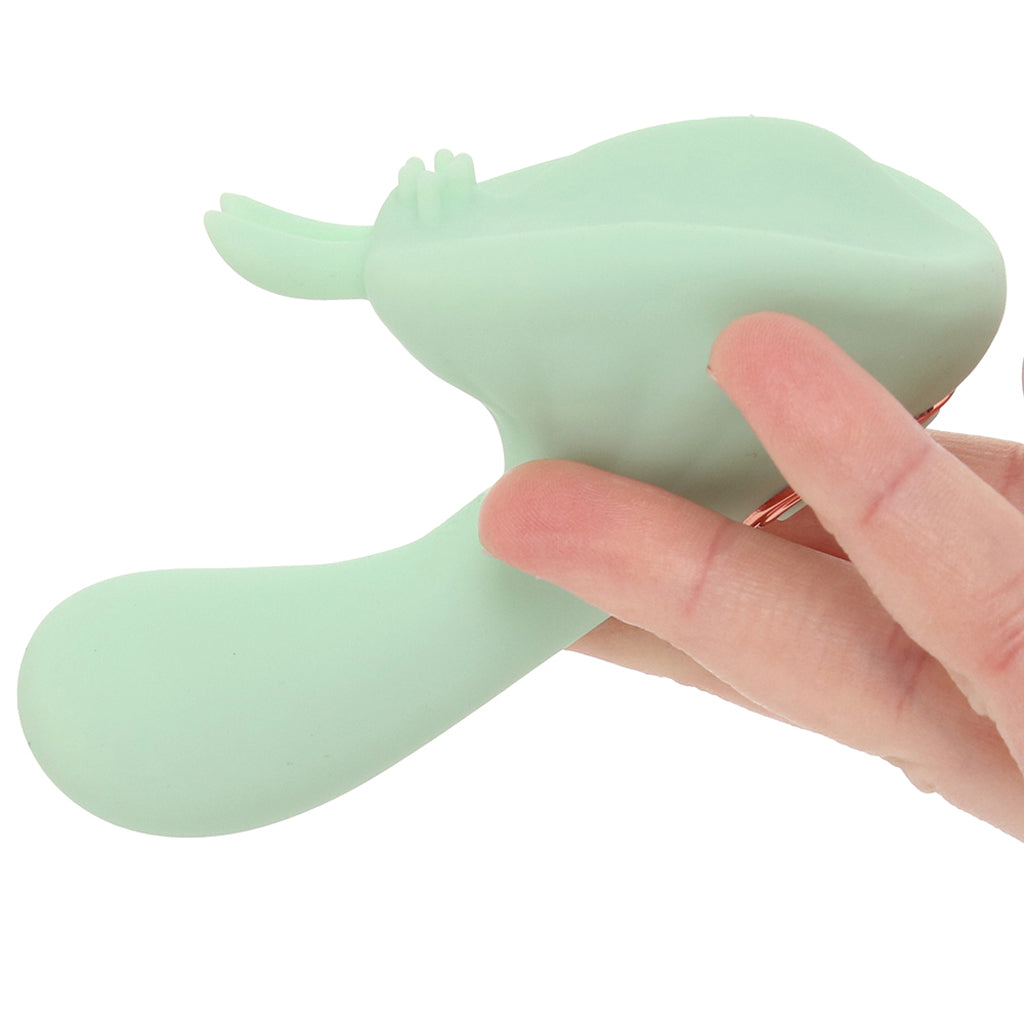 Maia Averi Dual Stimulator Vibe in Green - Vibrators - HoneyHugs Canada (View 4)