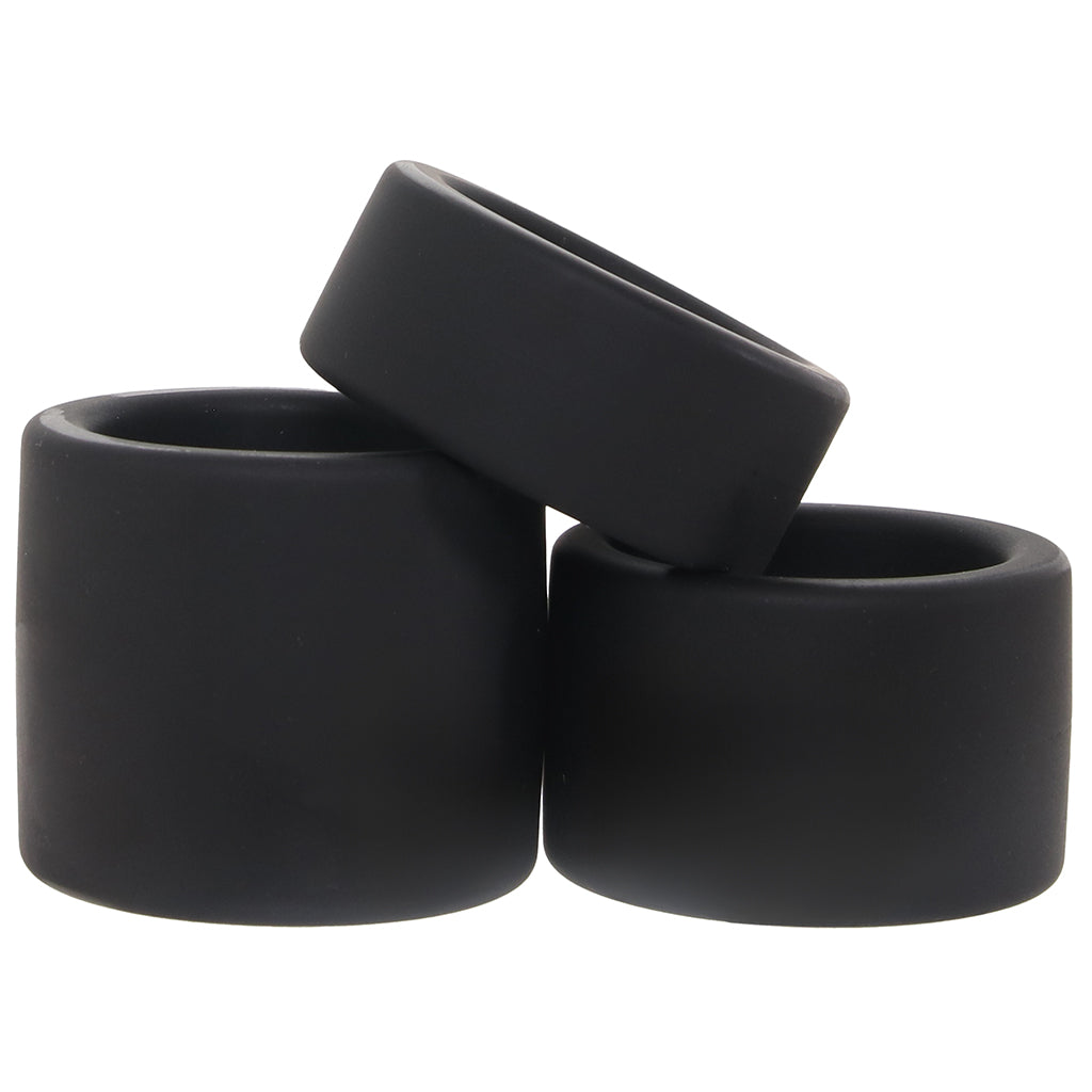 LEVELZ 3 Piece Silicone Ball Strap Set