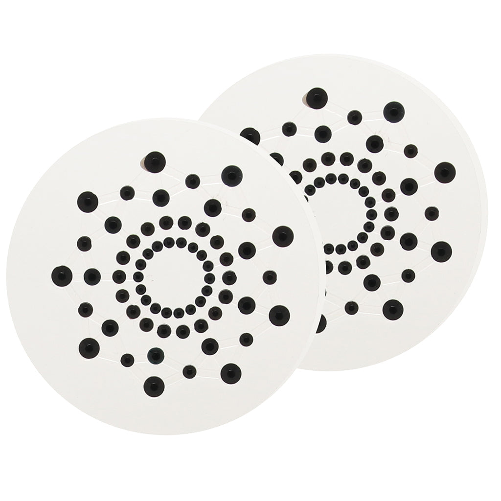 Nipple Couture Black Crystal Covers: Reusable Sparkle & Daring Allure