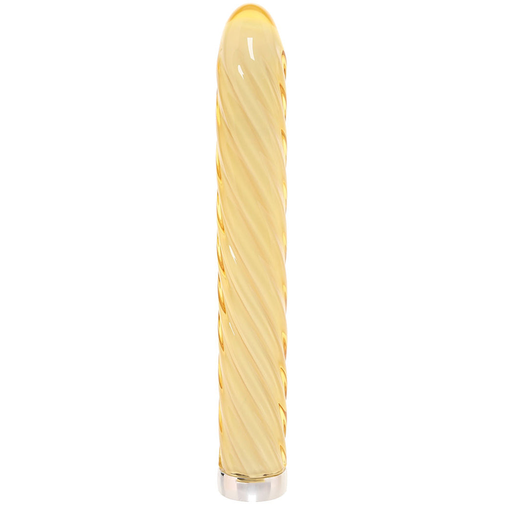 Playboy Playboy Pleasure Twist of Fate Glass Vibe - Vibrators - HoneyHugs Canada