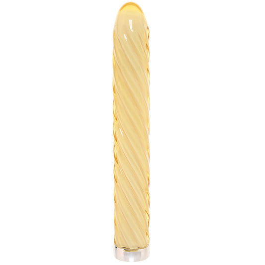 Playboy Playboy Pleasure Twist of Fate Glass Vibe - Vibrators - HoneyHugs Canada