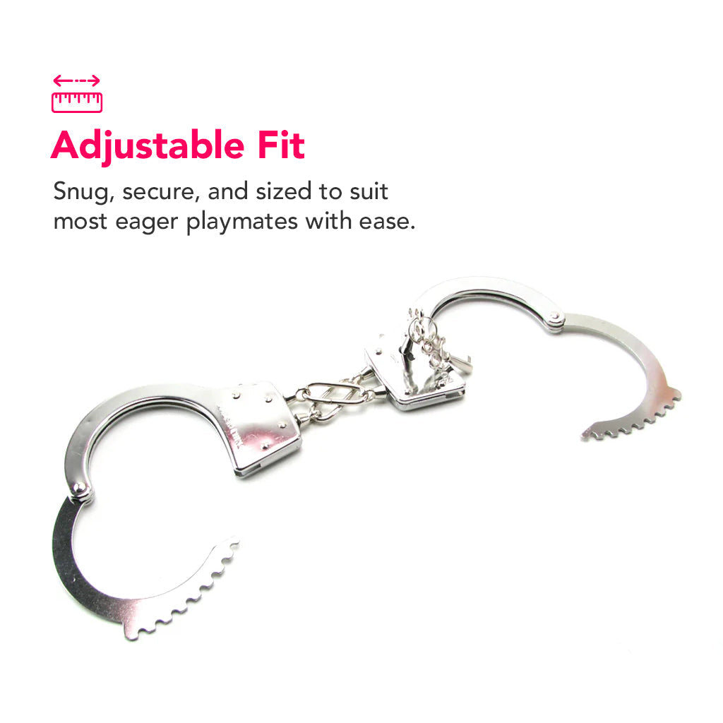 Fetish Fantasy Beginner's Metal Cuffs