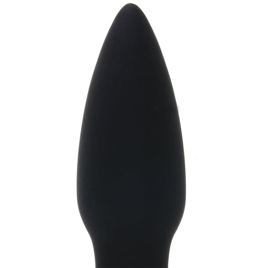 Small Rechargeable Anal Plug in Black