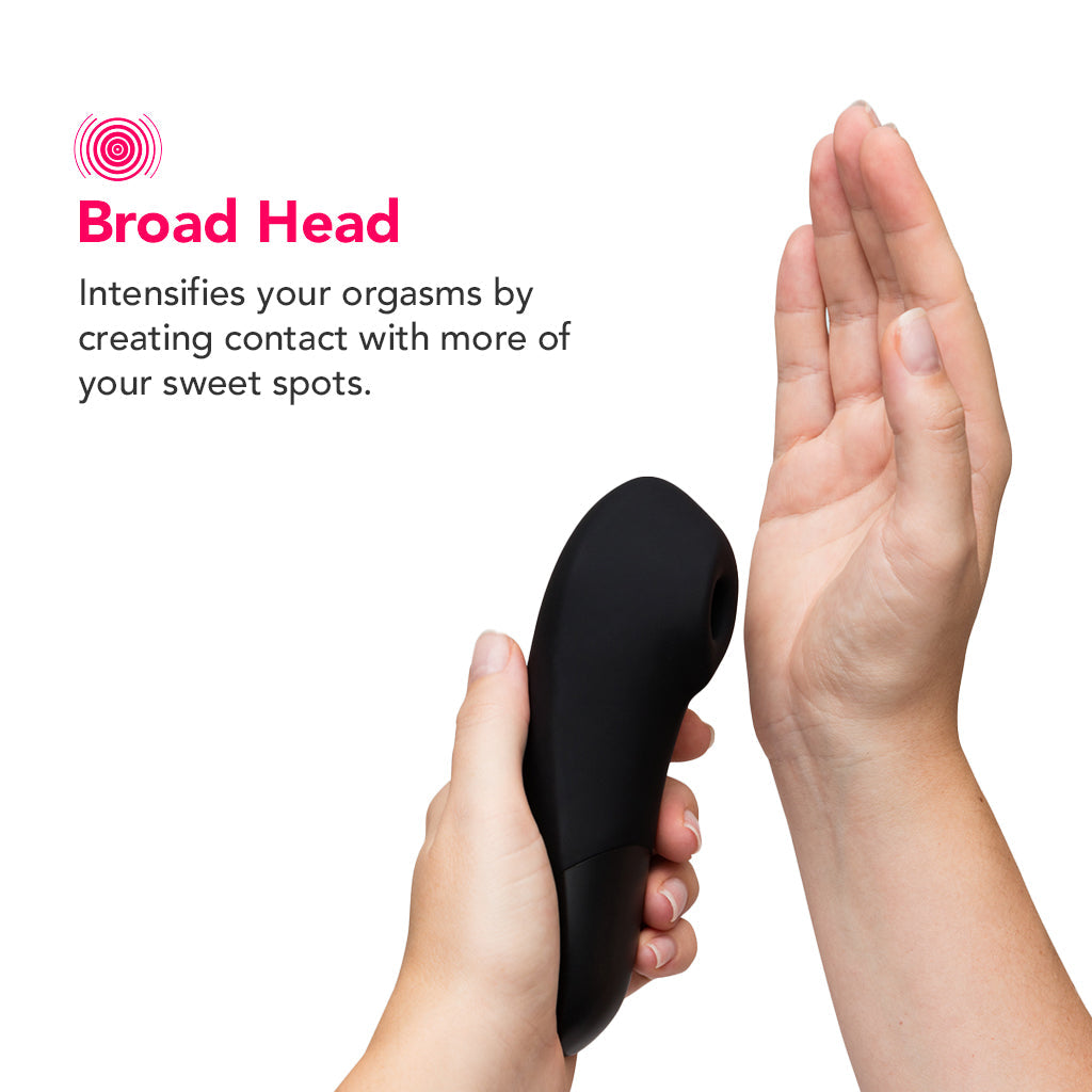 Womanizer Enhance Pleasure Air Vibe in Black