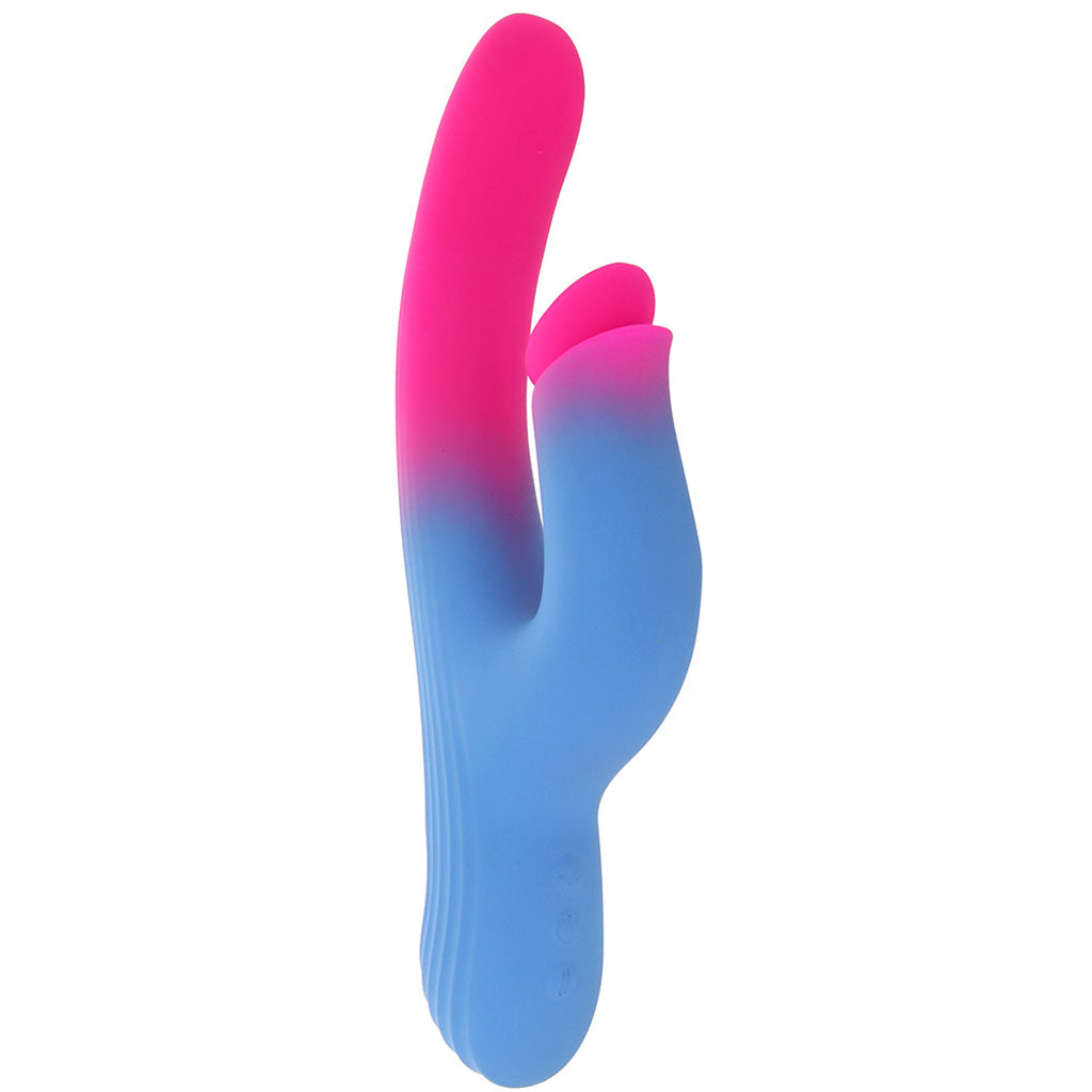 CalExotics Elation Thrusting Rabbit Vibe - Vibrators - HoneyHugs Canada