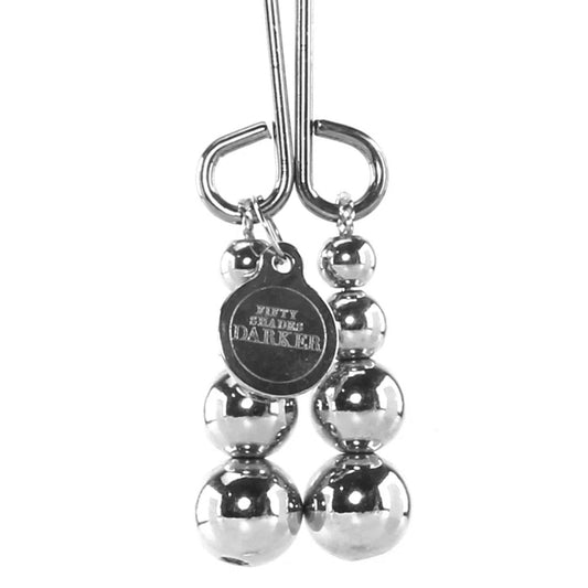 Fifty Shades Darker Just Sensation Beaded Clitoral Clamp: Exquisite Pressure & Teasing
