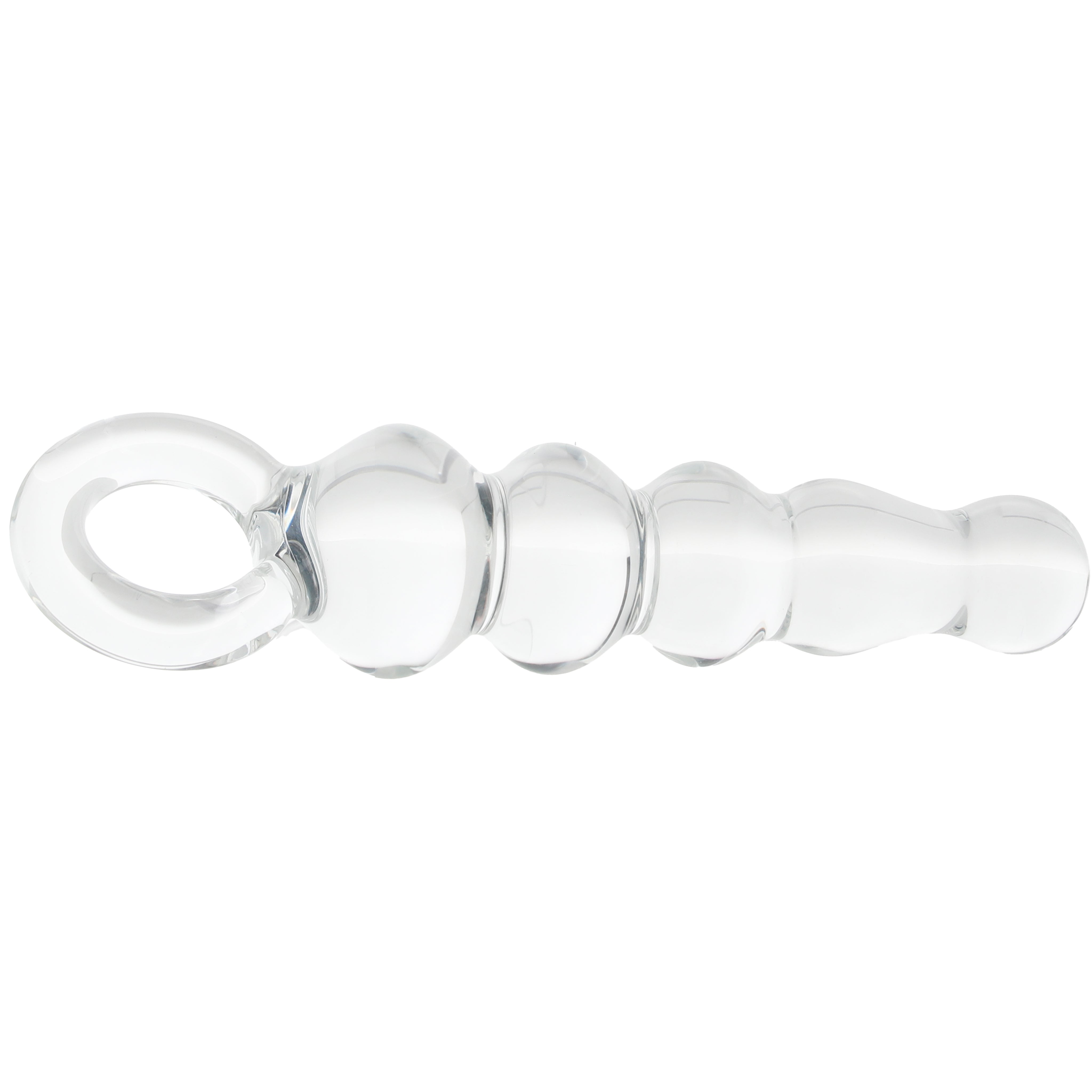 Clarity Hera's Tryst Beaded Glass Dildo