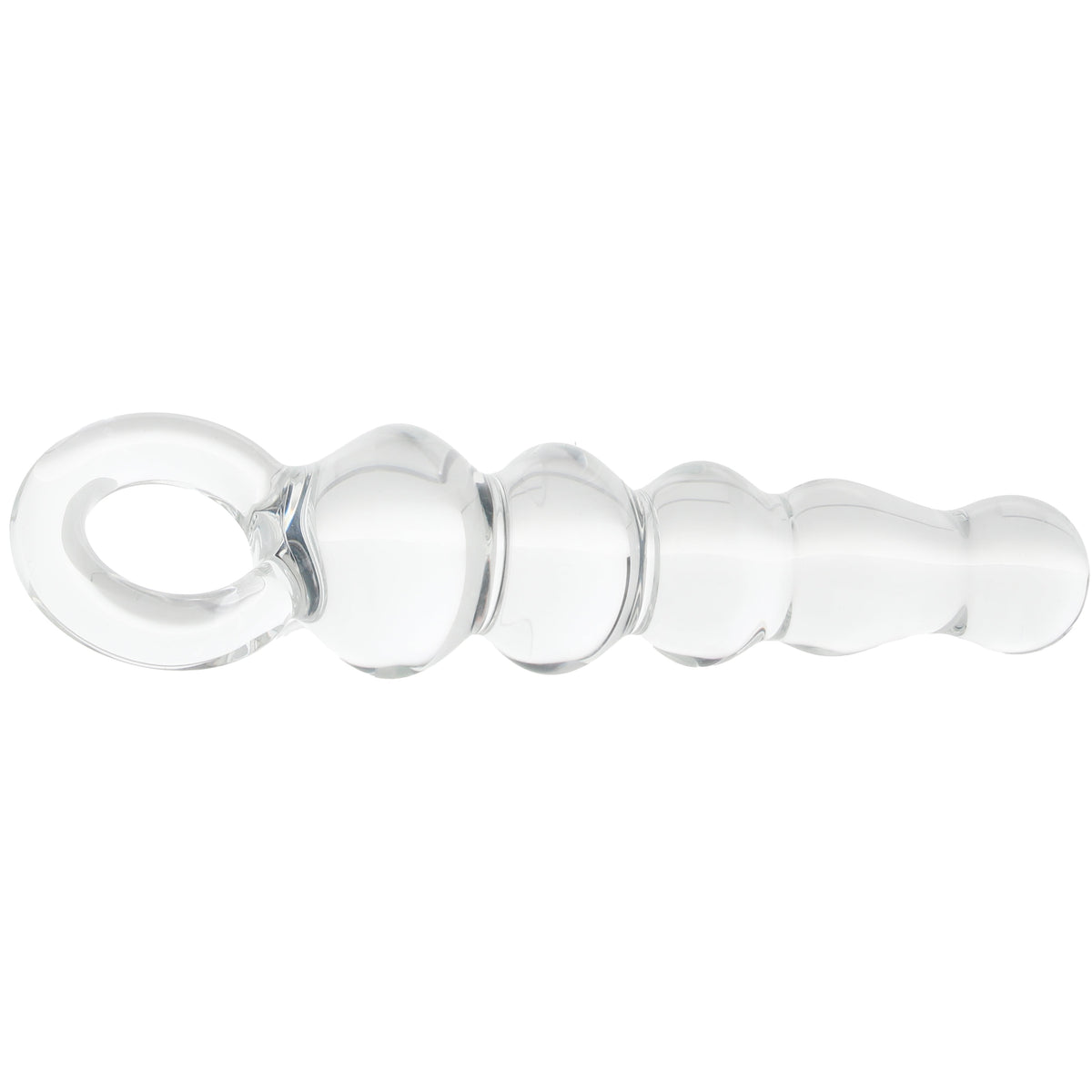 Clarity Hera's Tryst Beaded Glass Dildo