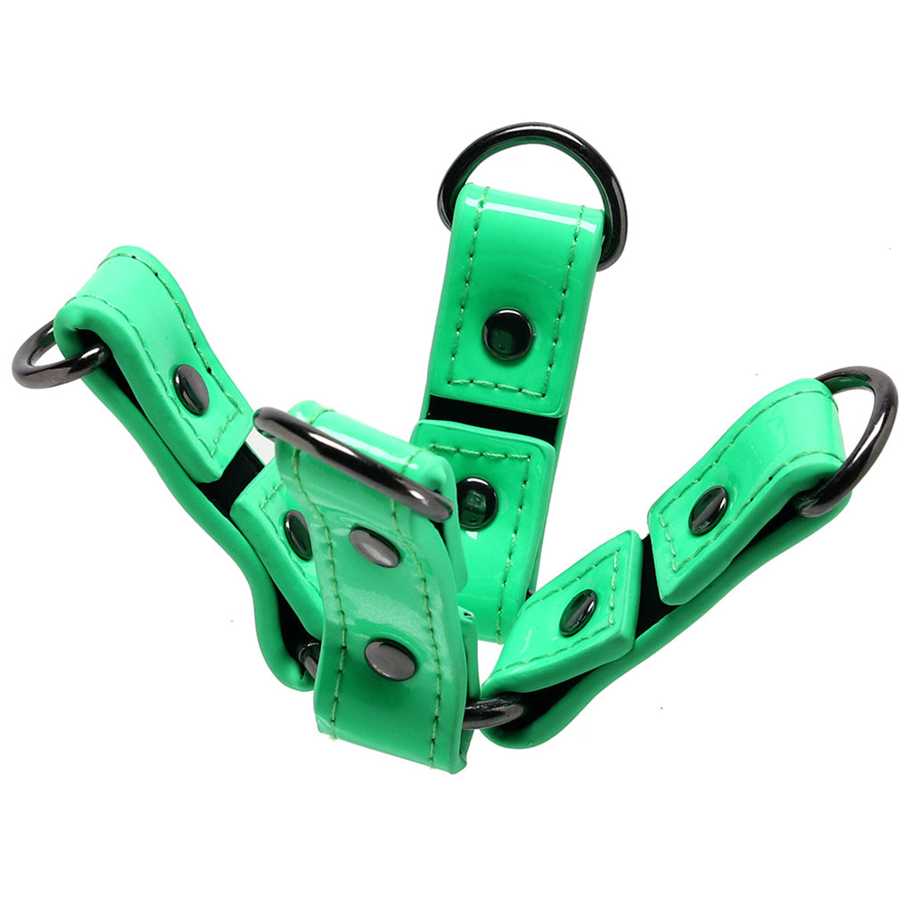 Electra Play Things Radiant Neon Green Hog Tie | Versatile & Luminous Restraint
