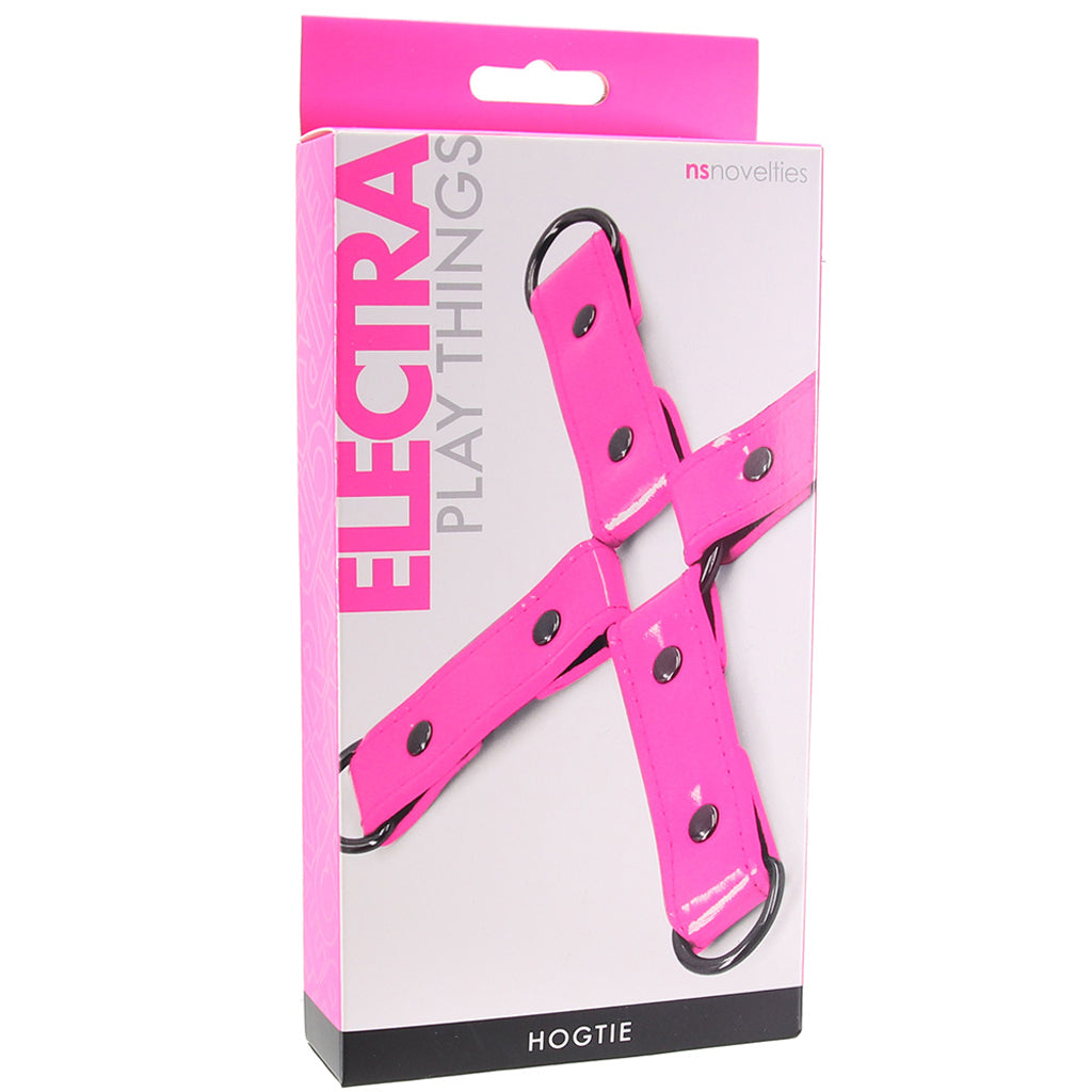 Electra Play Things Radiant Neon Pink Hog Tie Restraint