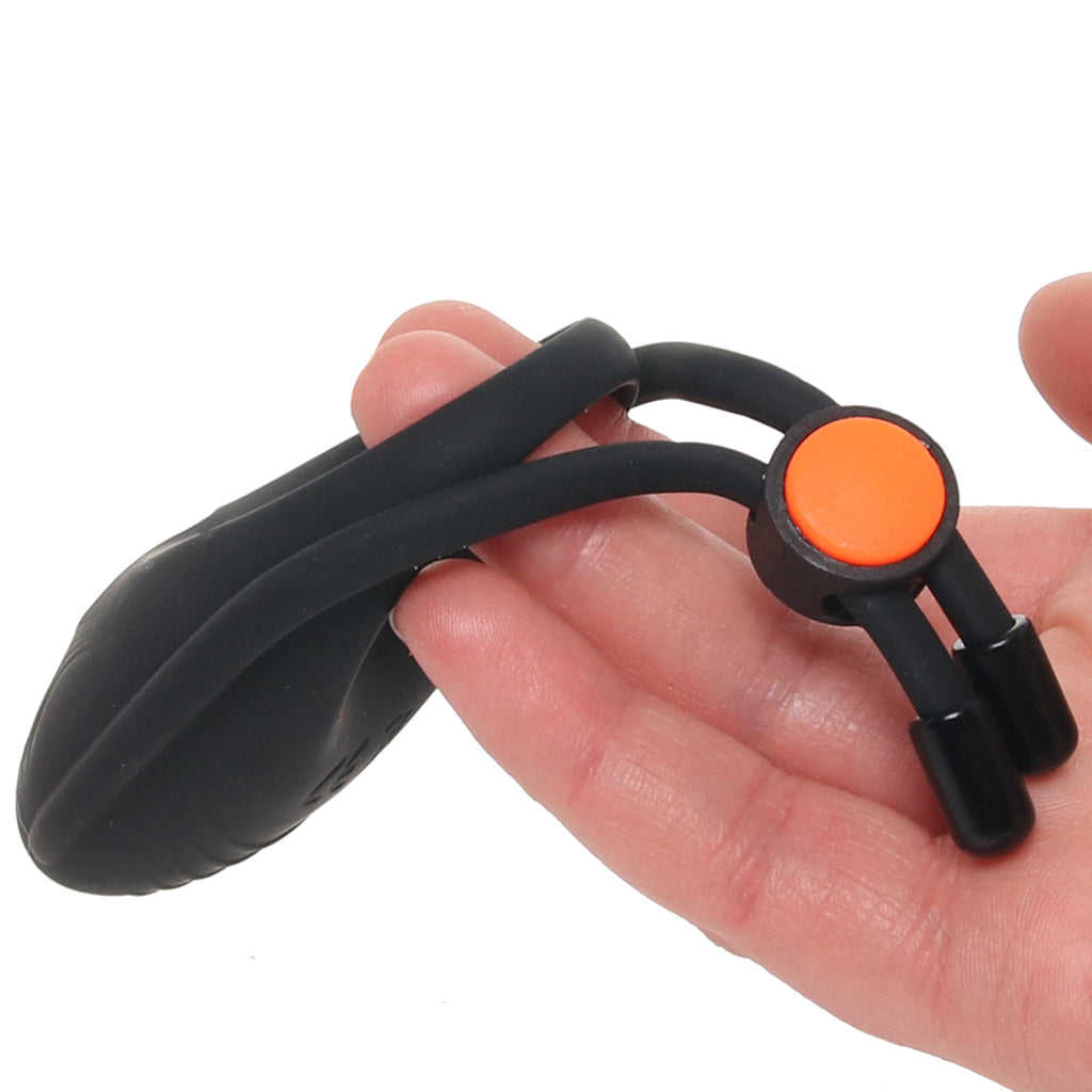 Nasstoys CockPower Vibrating Ring with Adjustable Cock Tie - Vibrators - HoneyHugs Canada (View 4)