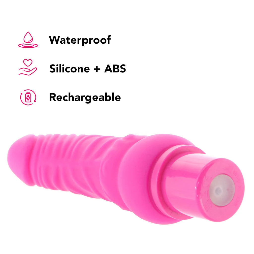 Power Studs Power Stud Rechargeable Curvy Vibe in Pink - Vibrators - HoneyHugs Canada (View 5)