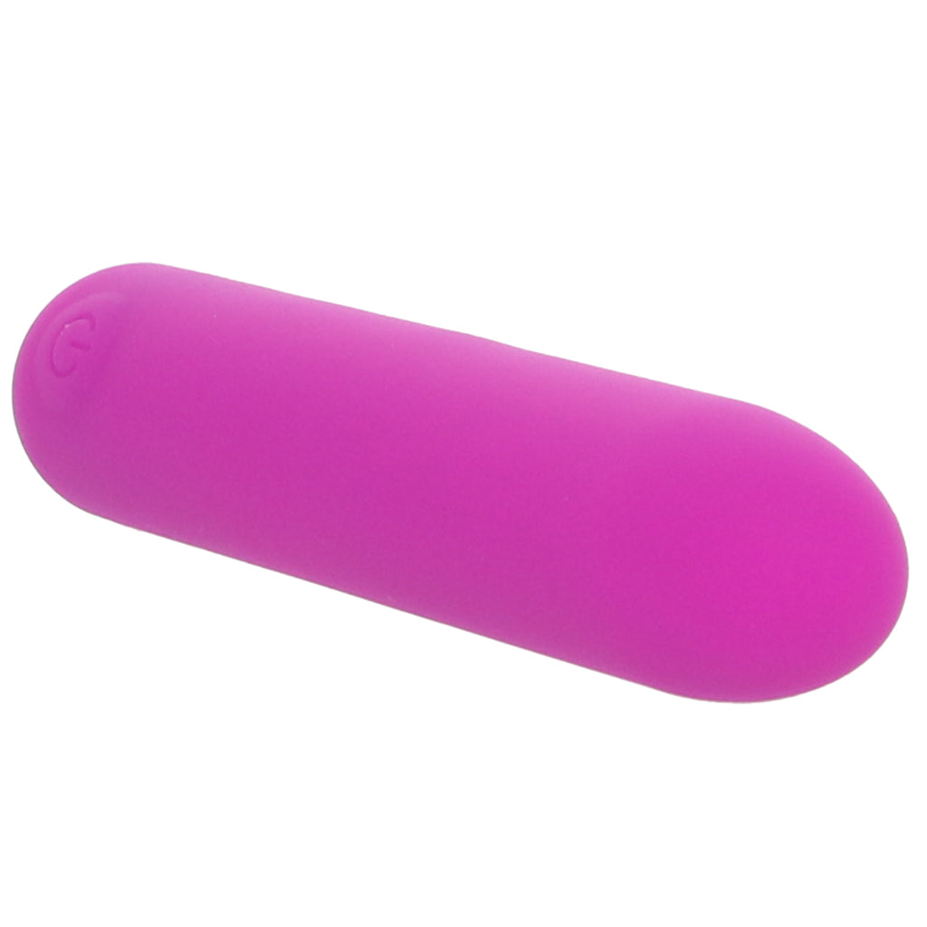Bang! Bang! Flexible Tapered Silicone Bullet Vibe in Purple - Vibrators - HoneyHugs Canada (View 2)