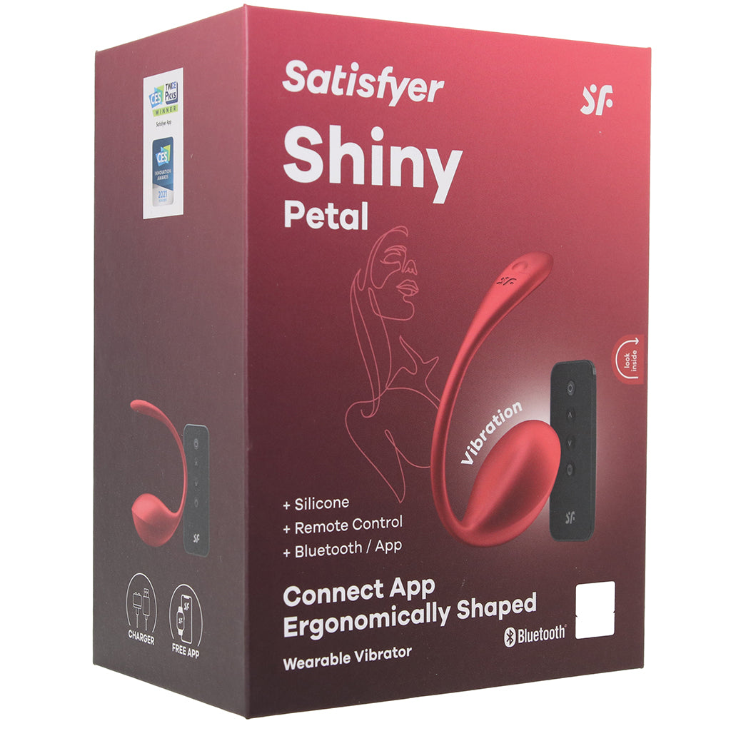 Satisfyer Satisfyer Shiny Petal Wearable Vibe in Red - Vibrators - HoneyHugs Canada (View 9)