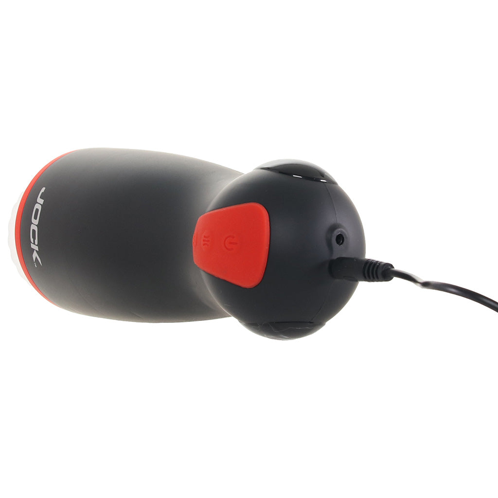 Jock Blaze Vibrating, Sucking & Warming Stroker